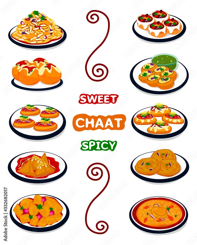 Indian Chaat Pani Puri,Sev Puri,Dahi Puri,Bhel Puri,Aloo Chaat,Ragda pattice,Dahi vada,Samosa Chaat,Papri Chaat,Aloo Tikki Indian Chaat Pani Puri,Sev Puri,Dahi Puri,Bhel Puri,Aloo Chaat,Ragda pattice,Dahi vada,Samosa Chaat,Papri Chaat,Aloo Tikki