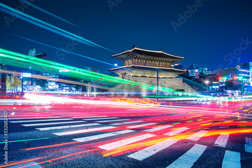 Beautiful night scene at 