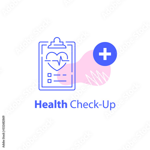 Annual health check up, cardiovascular examination, preventive medical program