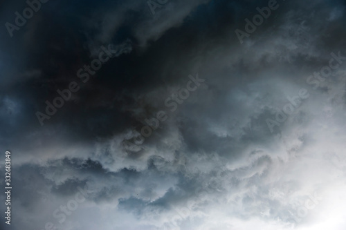 Storm Cloud Photography / Bad Weather Forecast / Moody Sky Hurricane