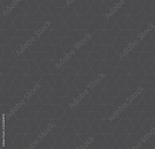 Seamless line dark vector texture with a simple geometric pattern
