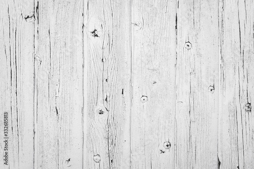 White shabby wood panel