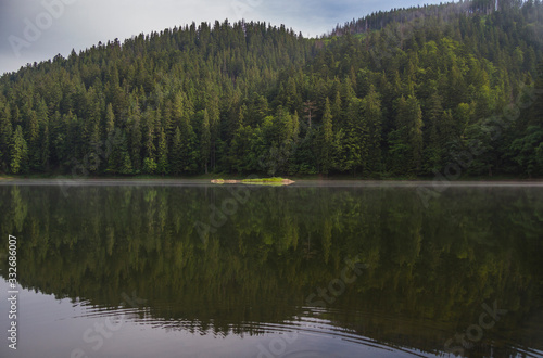 Synevyr mountain lake, Ukraine