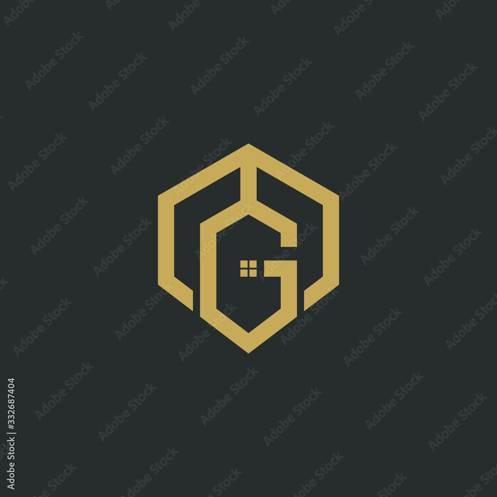 letter G, construction and building logo vector. letter G, construction and building logo vector.