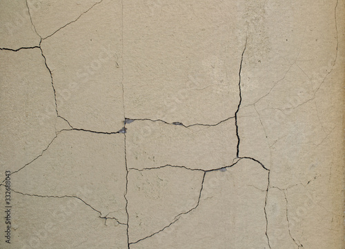 cracked stucco background.