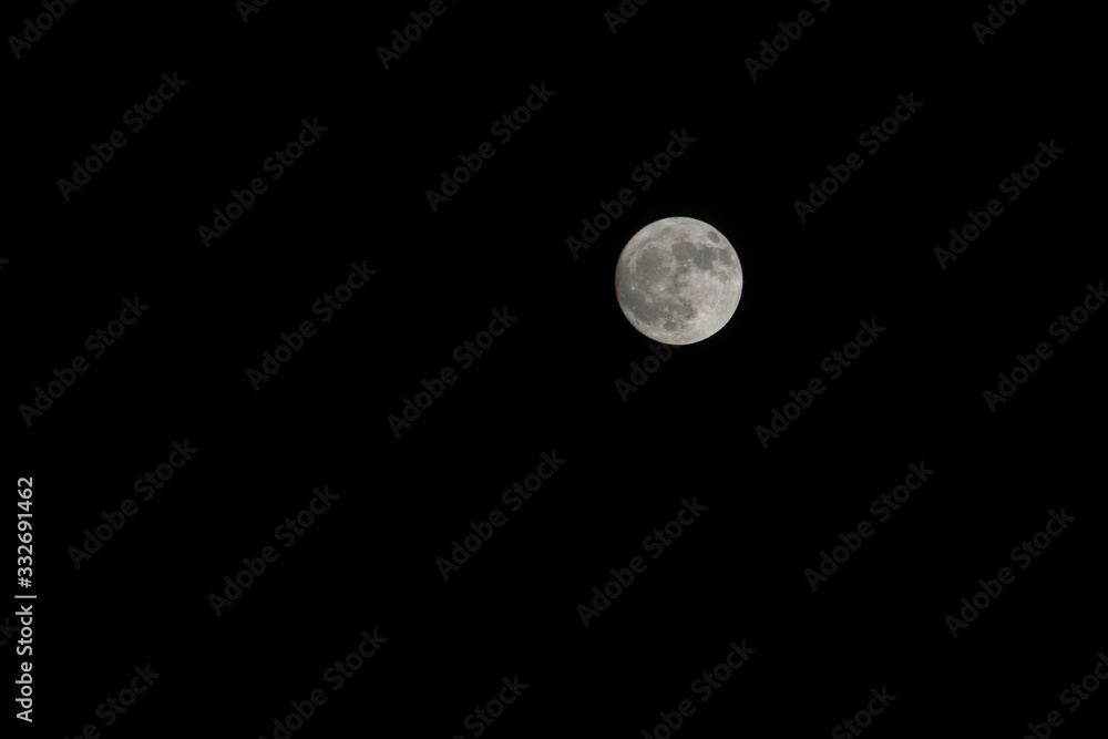 Moon Over Oklahoma on a Cool Autumn Evening Moon Over Oklahoma on a Cool Autumn Evening