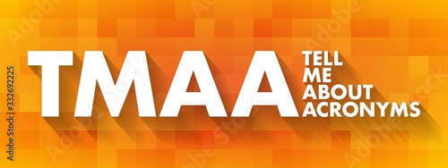 TMAA - Tell Me About Acronyms, acronym concept background