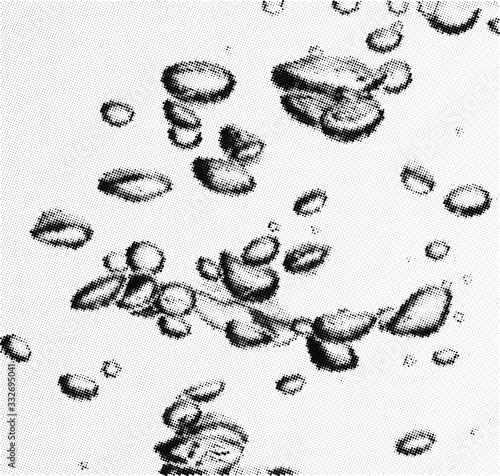 fresh water with underwater bubbles texture background