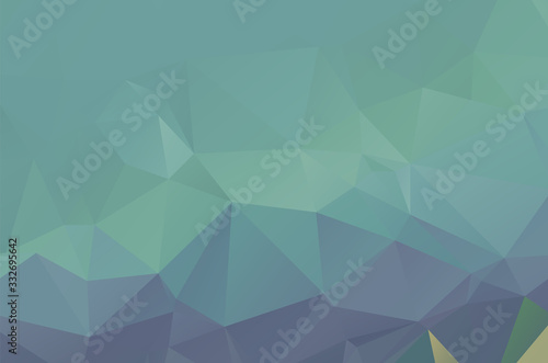 Multi color geometric triangular low poly background style