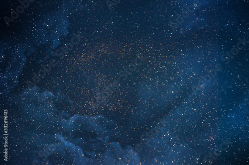 Canvas Print Night sky with stars