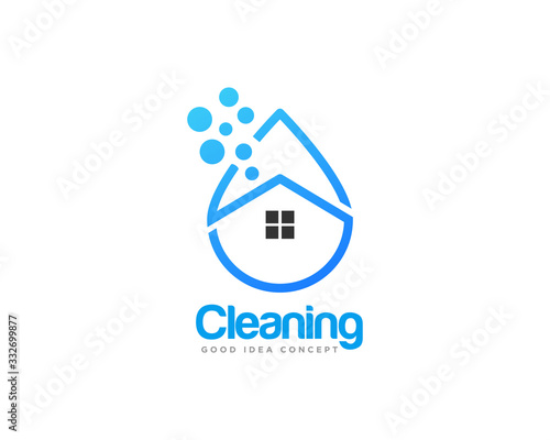 Cleaning Logo Icon Design Vector