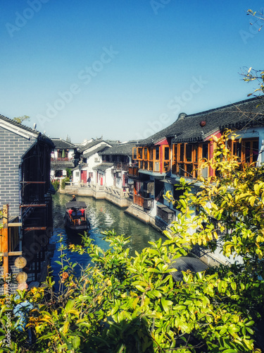 Zhujiajiao Canal Town, Shanghai, China photo