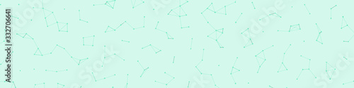 Network Mesh Procedural Art background illustration