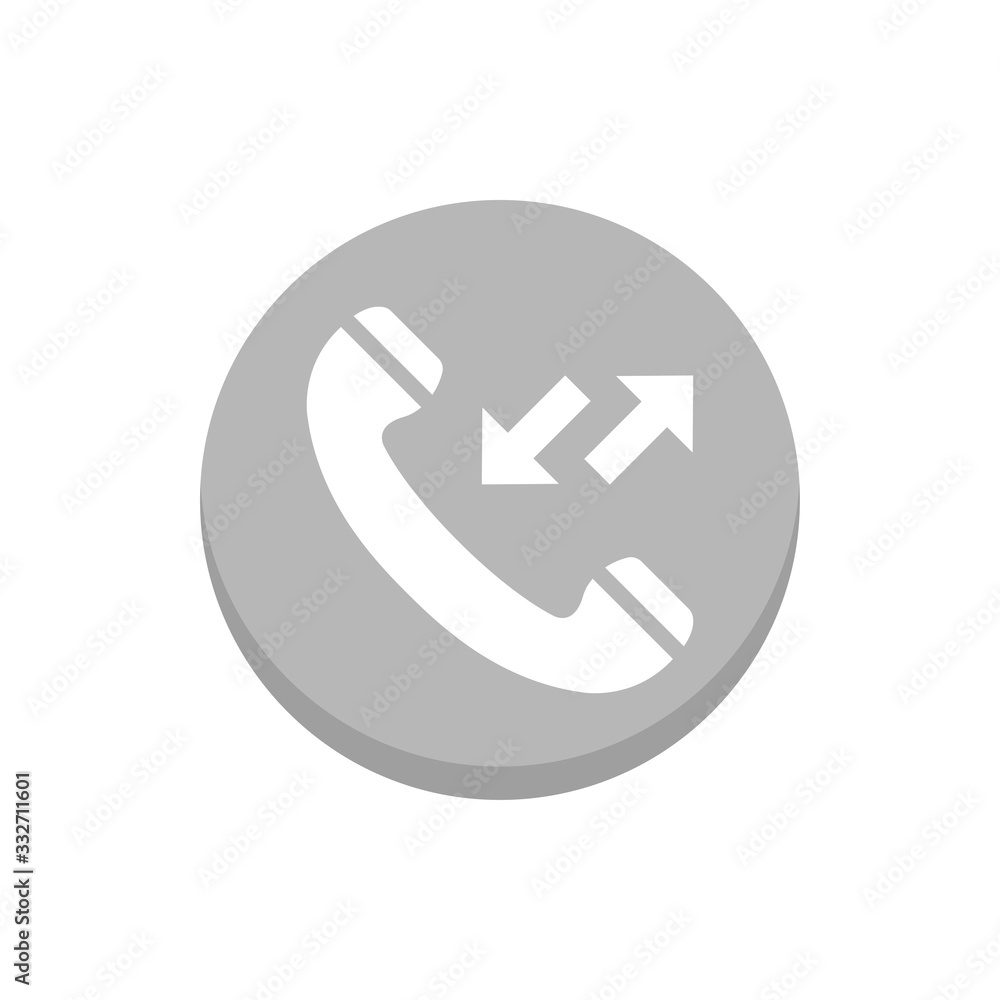 Receiver Vector Icon Colour Circle Icon Illustration. Receiver Vector Icon Colour Circle Icon Illustration.