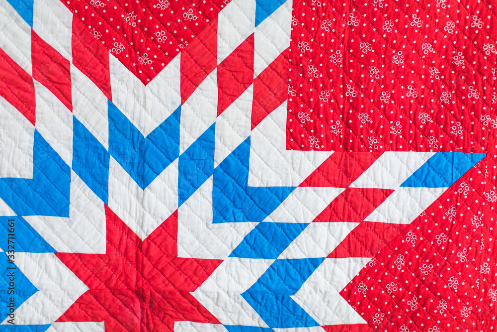 Obraz premium Lone Star Quilt