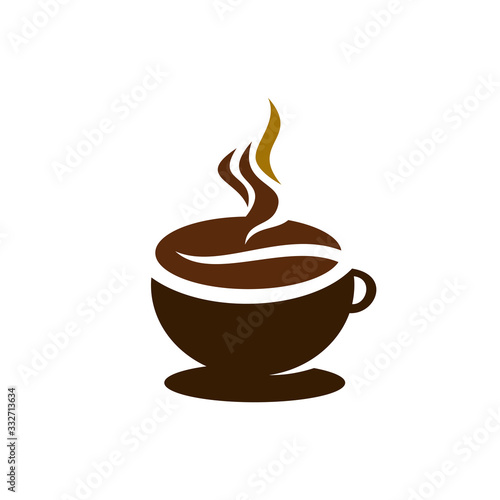 Coffee Cup Vector Graphic Logo Design