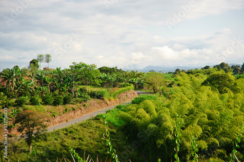 Quindio, Armenia, Colombia. June 15, 2010: Quimbaya Landscape photo