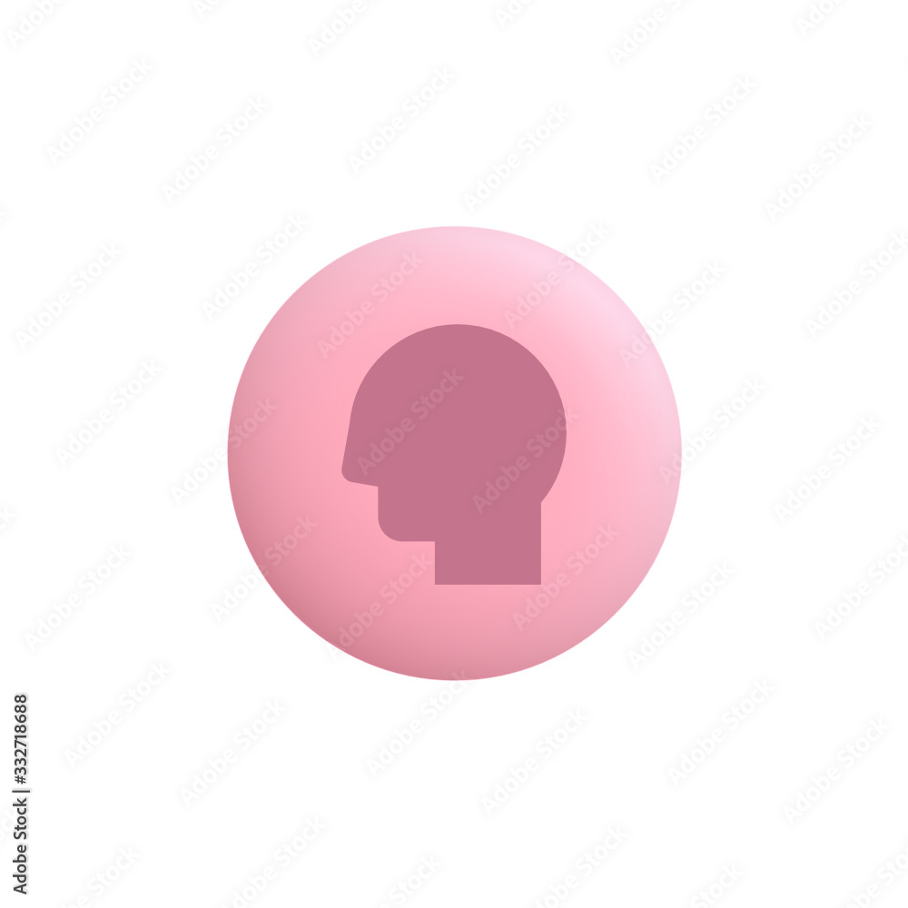 Head - Modern App Button Head - Modern App Button