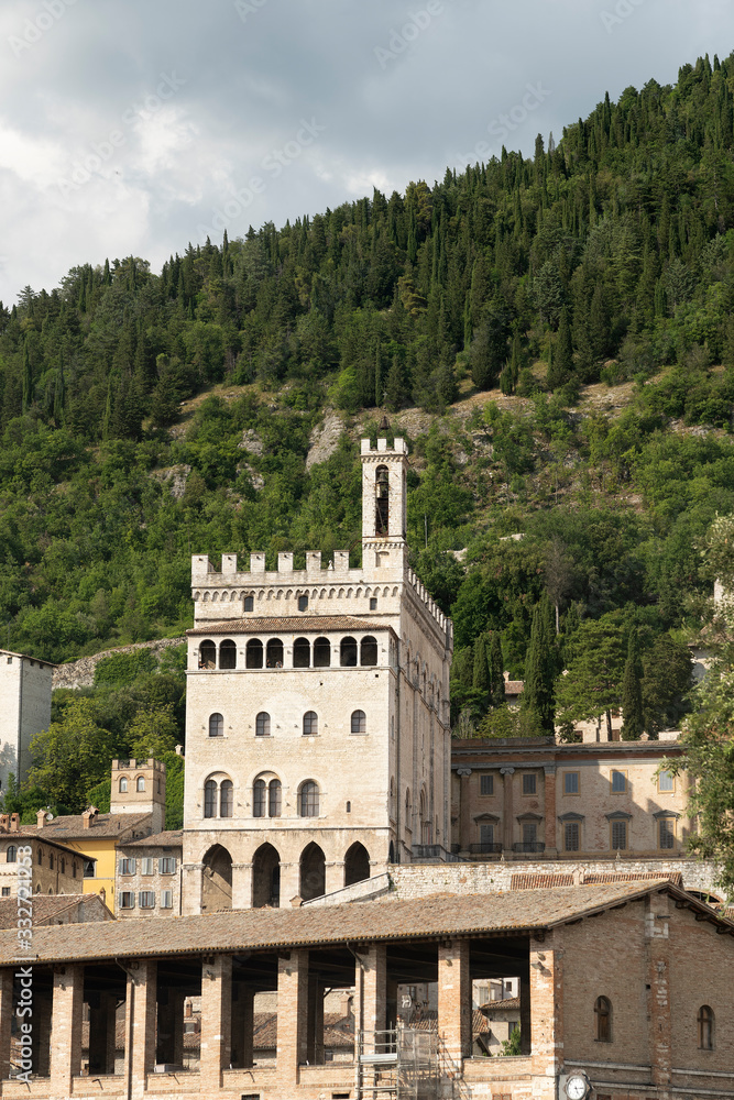 Fototapeta premium Gubbio, historic city in Umbria, Italy