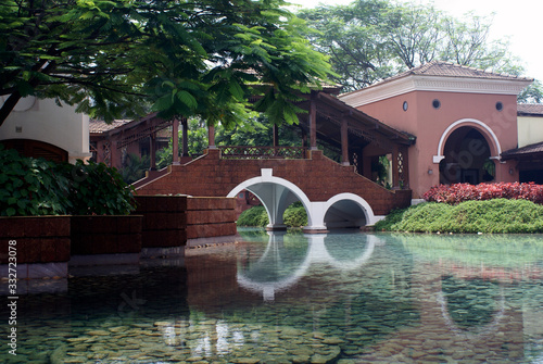 Architecture of a modern GOA building