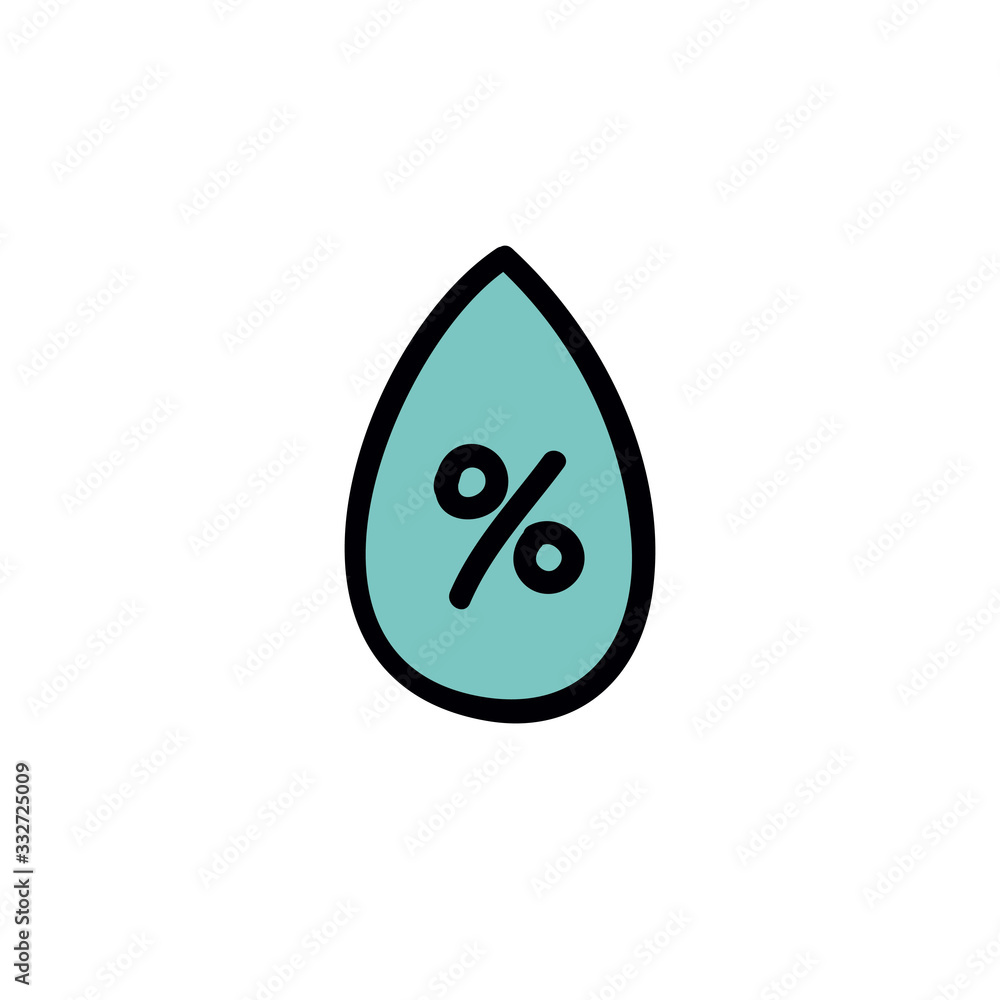 air humidity doodle icon, vector illustration air humidity doodle icon, vector illustration