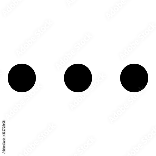 Unique more icon,  illustration, vector