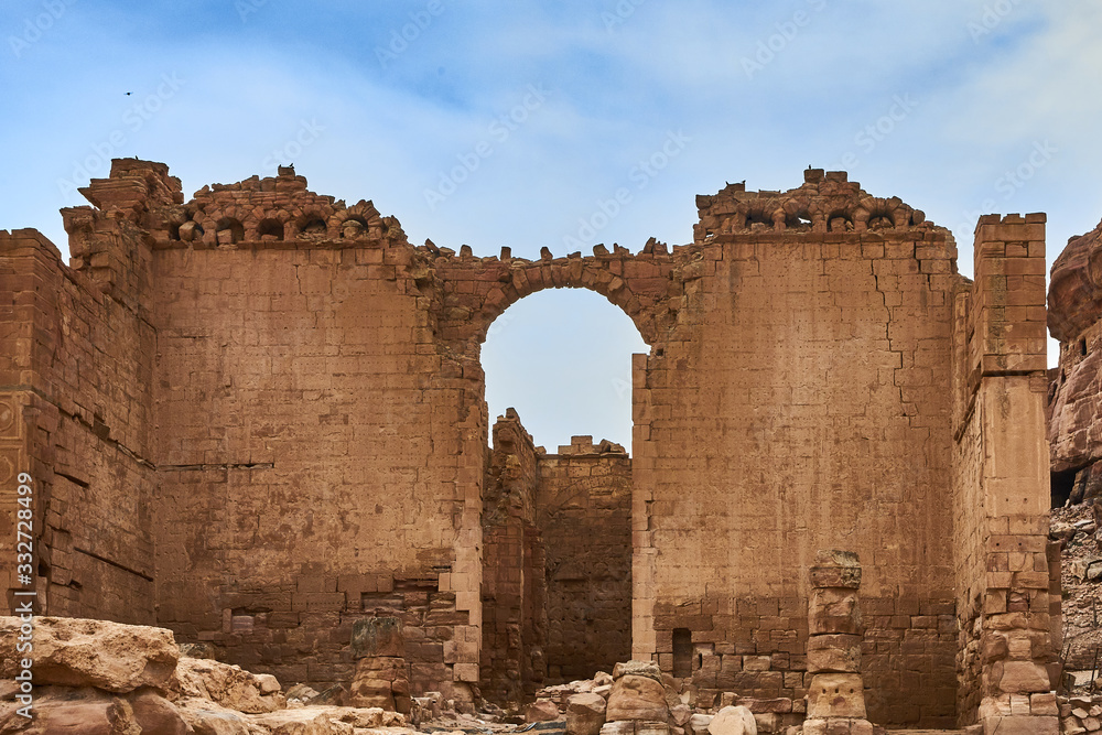 Qasr al-Bint, Wadi Musa (Petra), Jordan