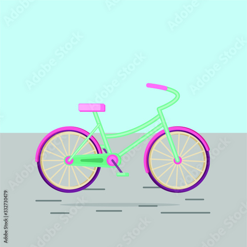 vintage and retro bicycle vector