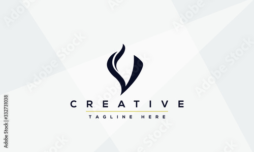 Modern creative V Logo Design and template. V VV icon initials based Monogram and Letters in vector.