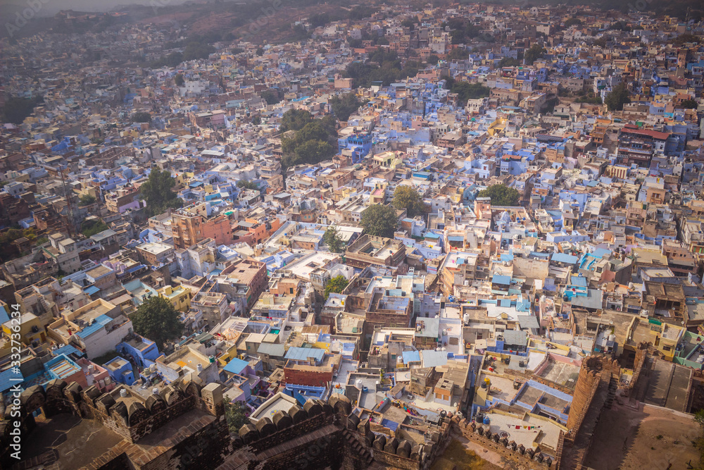 Jodhpur blue old city
