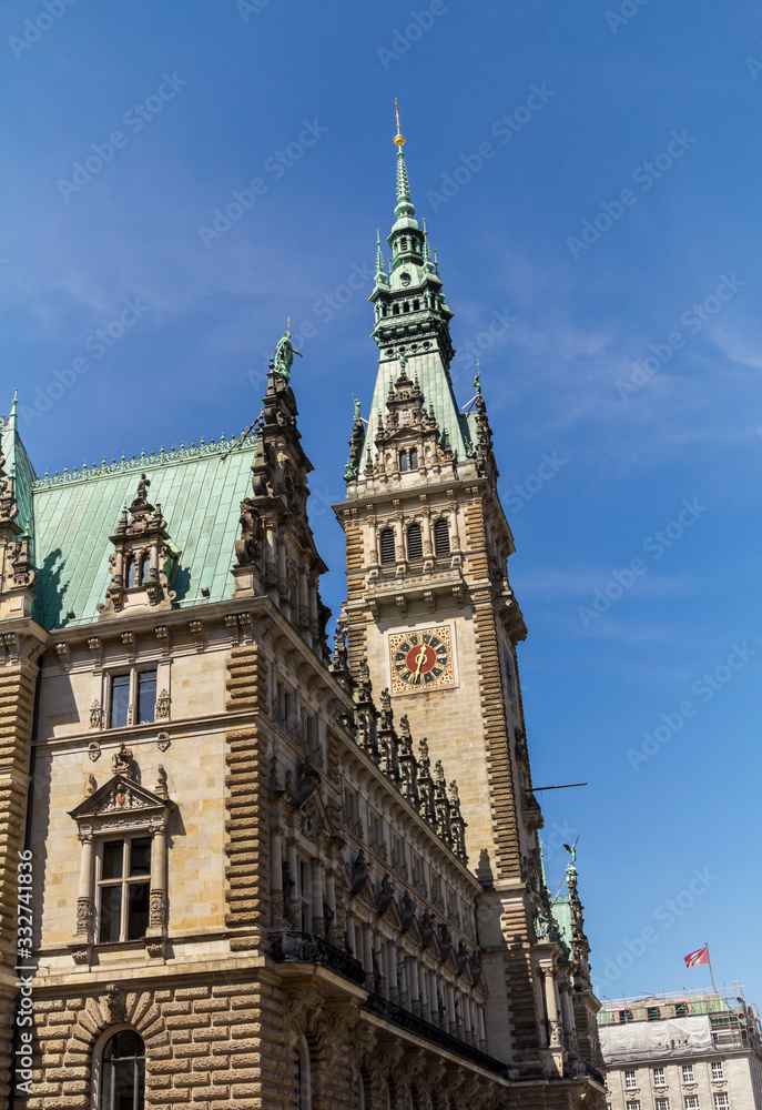 Hamburg City Hall, Hamburg, Germany
