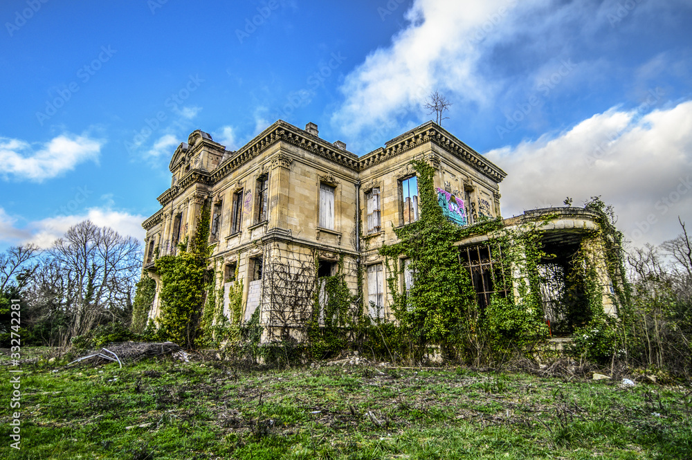 abandoned chateau in france