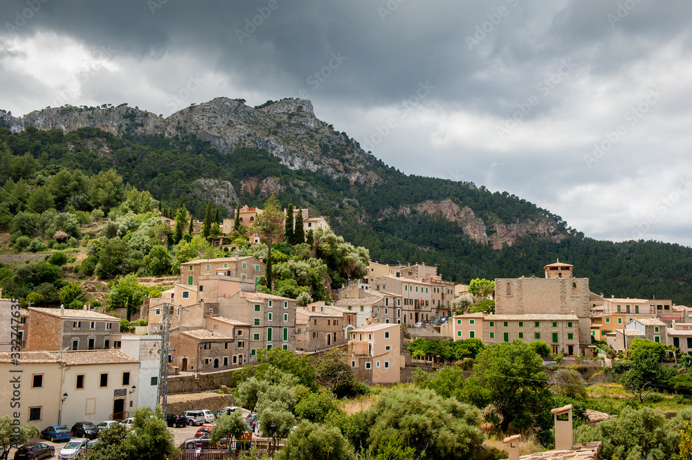 Spanish Village, Spain, Majorca, Village,Countryside, Mountains