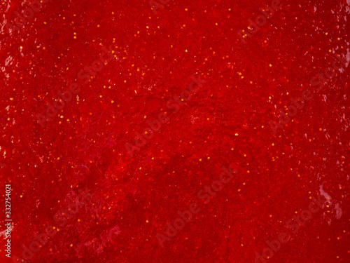 Strawberry jam texture photo