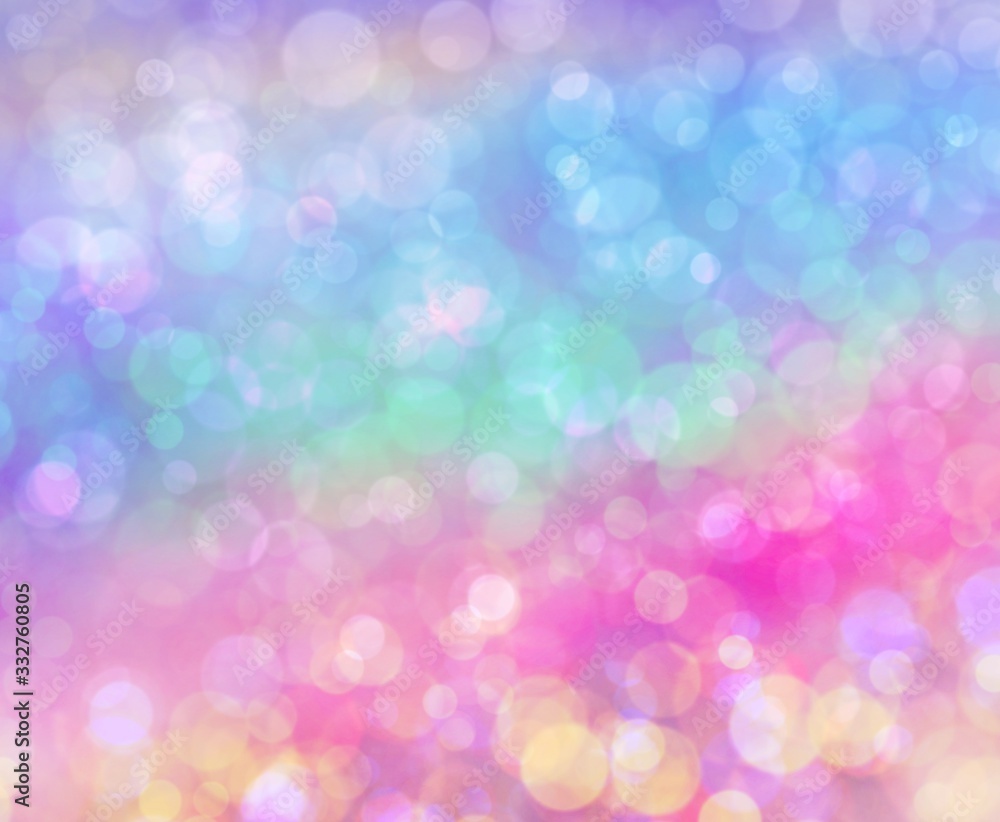 Bright pastel sparkling background. Glitter star dust. Defocused colorful design for business, 3D, wallpaper,art, presentation, girly princess theme	