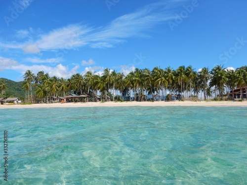 Fototapeta Naklejka Na Ścianę i Meble -  Ocean next to the beach of Siquijor, Philippines