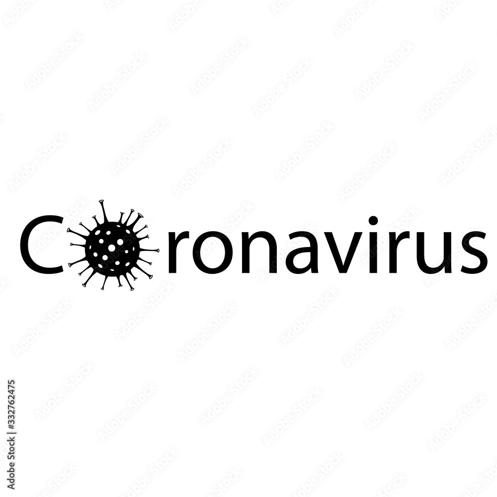 Fototapeta premium coronavirus vector header