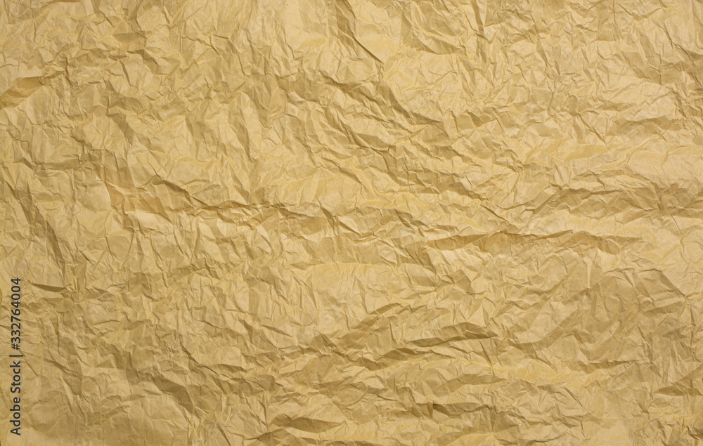 Obraz premium recycled old crumpled paper background or texture