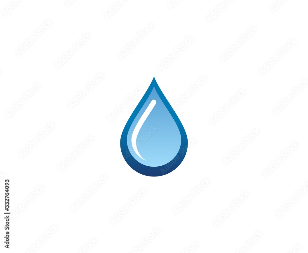 Water drop logo Water drop logo