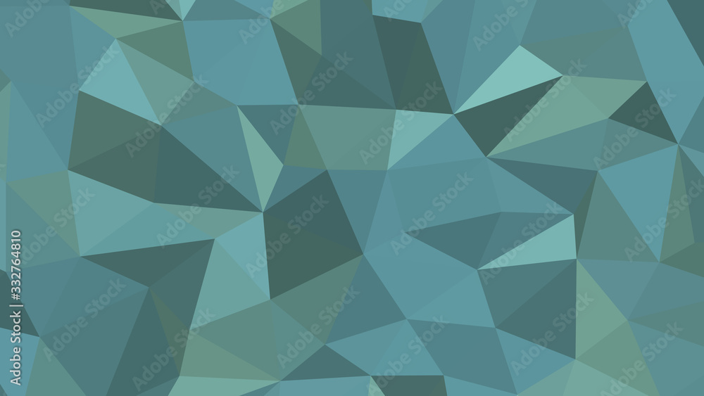 Abstract polygonal background, Cadet Blue geometric vector Abstract polygonal background, Cadet Blue geometric vector