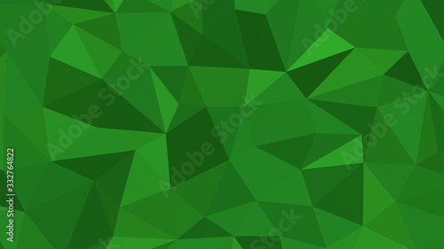 Abstract polygonal background, Forest Green geometric vector