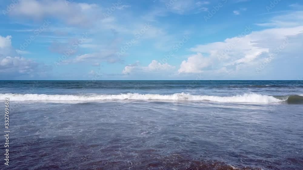 waves on the beach slow motion waves on the beach slow motion