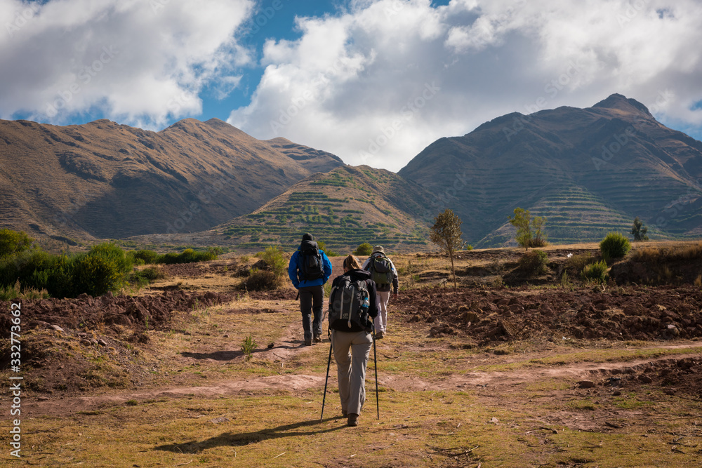Umasbamba to Huchuy Cosco trail Umasbamba to Huchuy Cosco trail