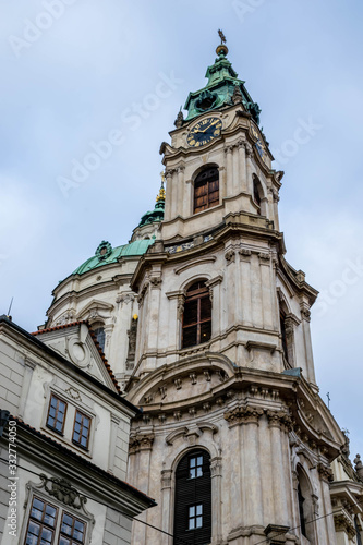 St. Nicholas Church Bell tower  Prague