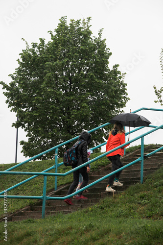 Rainy day in Krakow