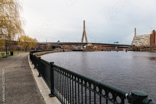 Leonard P. Zakim Bunker Hill Memorial Bridge  Boston  Massachusetts