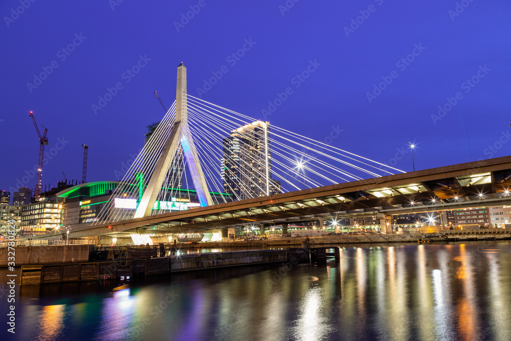 Leonard P. Zakim Bunker Hill Memorial Bridge, Boston, Massachusetts