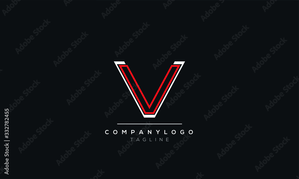 VV alphabet letter icon logo design VV alphabet letter icon logo design