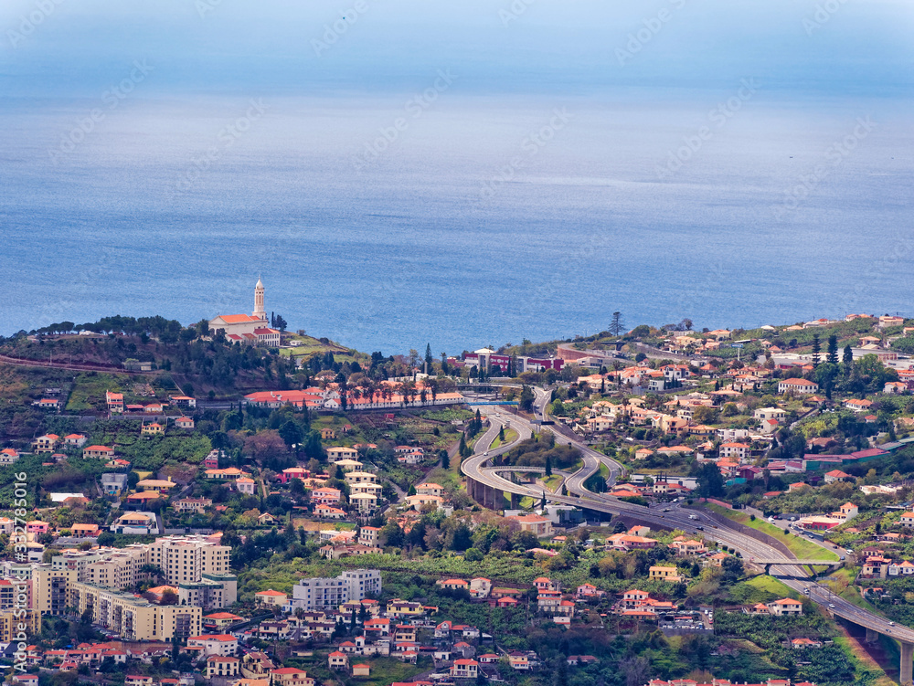 View of Funchal, Madeira Island, Portugal