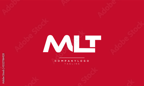 MLT Letter Logo Design Template Vector